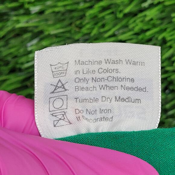 Vintage 80s Irish Shirt Large 22x26 Green - Picture 7 of 13